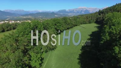 Chaine Des Alpes Depuis Le Vercors, Vidéo Drone