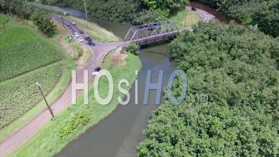 Hanalei Bridge - Video Drone Footage