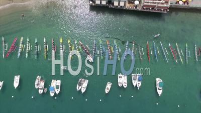 Catalina Outrigger Race - Video Drone Footage