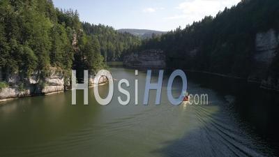 Lac Moron à La Frontière Suisse - Vidéo Drone