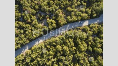 Aerial Photography Of A Road In Gorges Du Verdon, France - Aerial Photography