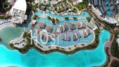 Seminole Hard Rock Guitar Hotel And Casino - Hollywood, Florida - Video Drone Footage