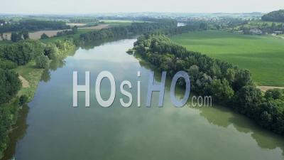 Garonne, Paysage Forestier, Paysage Aérien, Vidéo Drone