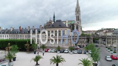 La Basilique Saint-Epvre à Nancy - Vidéo Aérienne Par Drone