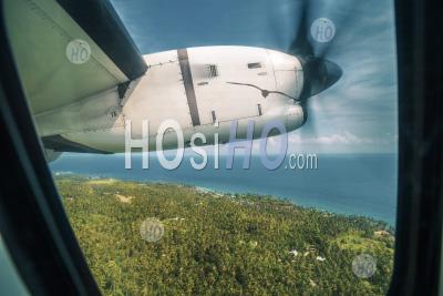 Vue De La Fenêtre De L'avion De L'île De Pulau Weh, Province D'aceh, Sumatra, Indonésie
