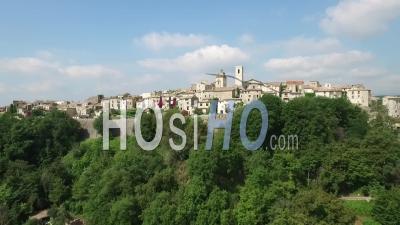 Saint-Paul De Vence In France - Video Drone Footage
