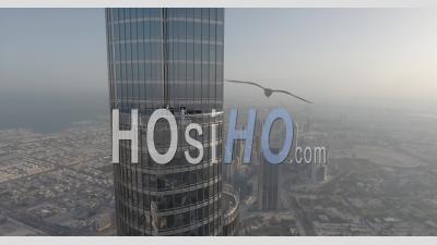 Burj Khalifa, La Plus Haute Tour Du Monde - Séquence Vidéo Drone