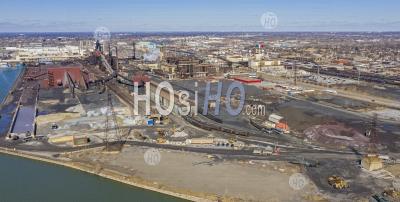Ford's River Rouge Manufacturing Complex - Aerial Photography
