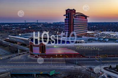 Motor City Casino - Aerial Photography