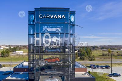 Carvana Used Car Dealer - Aerial Photography