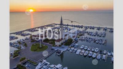 Grosse Pointe Yacht Club - Photographie Aérienne