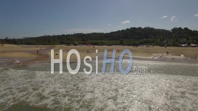 Nativos Beach Video Drone Footage, Trancoso, Brazil