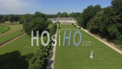 Castle Of La Lorie - Video Drone Footage