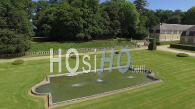 The Castle And Racecourse Lorie - Video Drone Footage