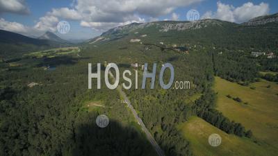 Andon-Thorenc Valley In Summer - Aerial Photography