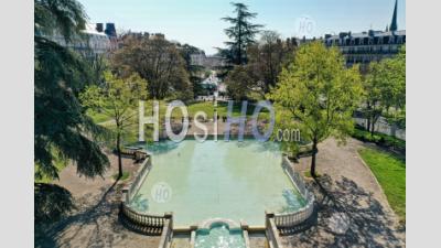 Park Darcy In The City Of Dijon - Aerial Photography