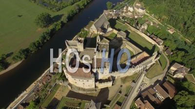 Beynac Castle - Video Drone Footage