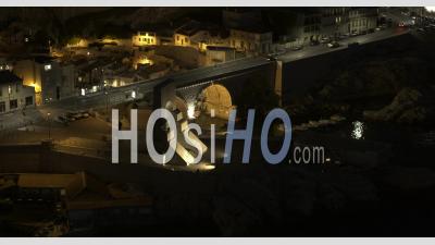 Marseille, Vallon Des Auffes, De Nuit En 6k - Vidéo Drone