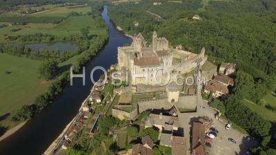 Beynac Castle - Video Drone Footage