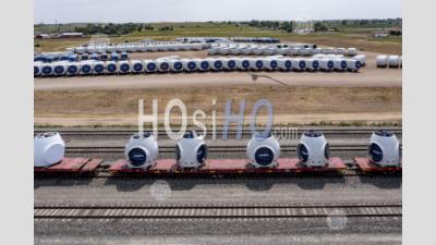 Vestas Wind Turbine Factory - Aerial Photography