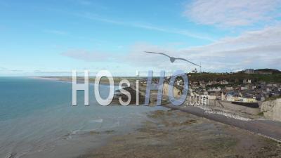 City Of Ault - Baie De Somme - Video Drone Footage