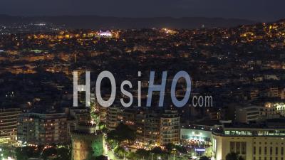 Vue Aérienne De Thessalonique, Grèce - Vidéo Par Drone