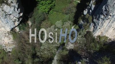 Village Of Peille - Video Drone Footage