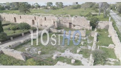 Villas Romaines - Ruines De Carthage, Tunisie - Vidéo Aérienne Par Drone
