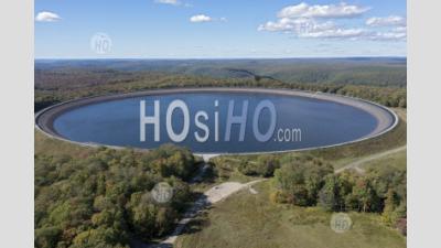 Seneca Pumped Storage Reservoir - Aerial Photography
