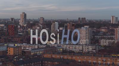 East London, Vue Aérienne De Londres, Royaume-Uni - Vidéo Par Drone
