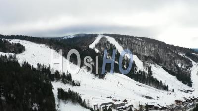 Station De Ski - La Bresse-Hohneck - Vosges - Vidéo Drone