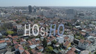 East Suburb Of Paris - Video Drone Footage
