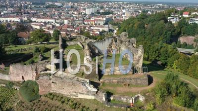 Epinal Castle - Vosges - Video Drone Footage