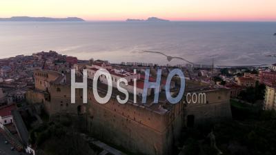 Baie De Naples, Naples, Italie - Vidéo Par Drone