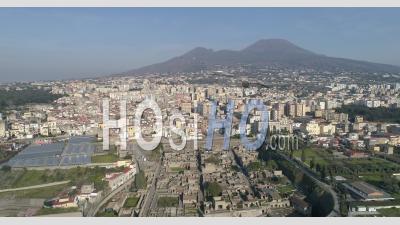 Vesuvio, Ercolano Side - Video Drone Footage