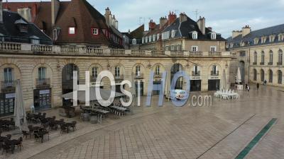 Centre-Ville Historique Et Rue Commerçante De Dijon - Vidéo Drone