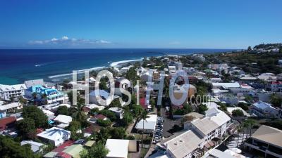 Port Of Saint-Gilles Les Bains, Reunion Island, Drone Point Of View, Part4