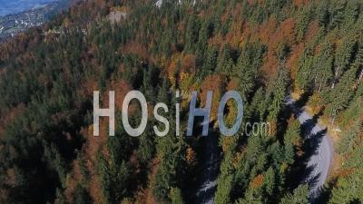 Route De Passy Plaine Joux - Video Drone Footage