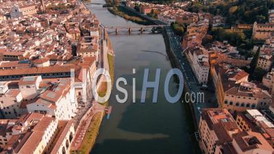 Firenze, Florence, Italy, Daytime - Video Drone Footage