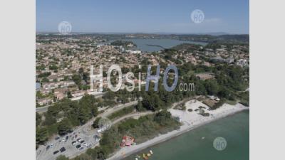 Village Of Istres, Historical Center, Bouches Du Rhone - Aerial Photography