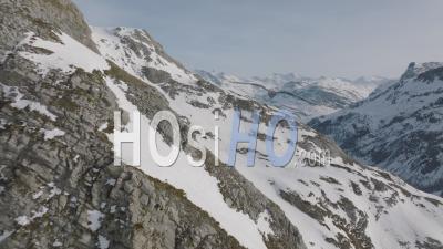 Alpes Françaises - Vidéo Drone Stock