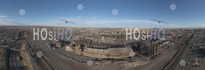 Russian-Owned Steel Mill In Colorado - Aerial Photography