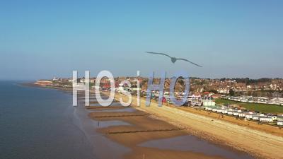 South Parade, Beach And Fairground, Hunstanton, Filmed By Drone