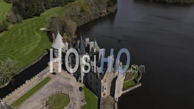Château De Missillac Au Printemps, France - Vidéo Par Drone