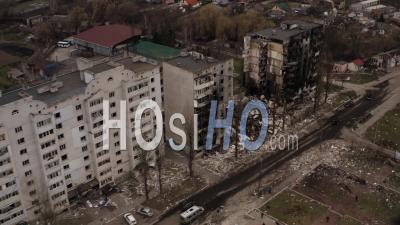 Invasion Russe De L'ukraine En 2022 - Vidéo Par Drone