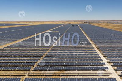 Roswell, New Mexico Solar Farm - Aerial Photography