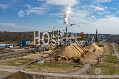 Paper Mill - Aerial Photography