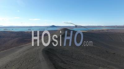 Le Volcan Hverfjall Vidéo Drone