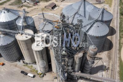 Marlette, Michigan - Un Ascenseur à Gain Géré Par Michigan Agricultural Commodities In The Thumb