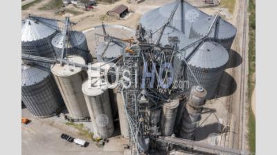 Michigan Grain Elevators - Aerial Photography